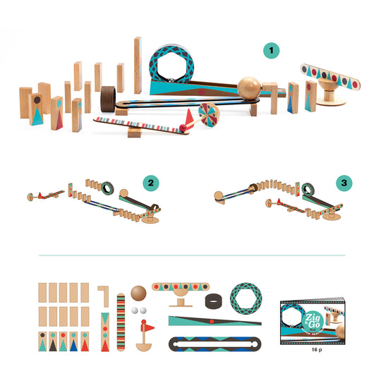 Djeco | Zig & Go - roll 28 stuks - DJ05640