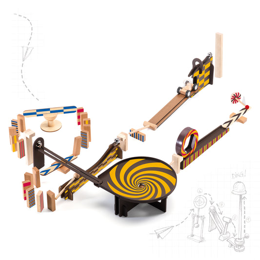 Djeco | Zig & Go - Wroom 45 stuks - DJ05643