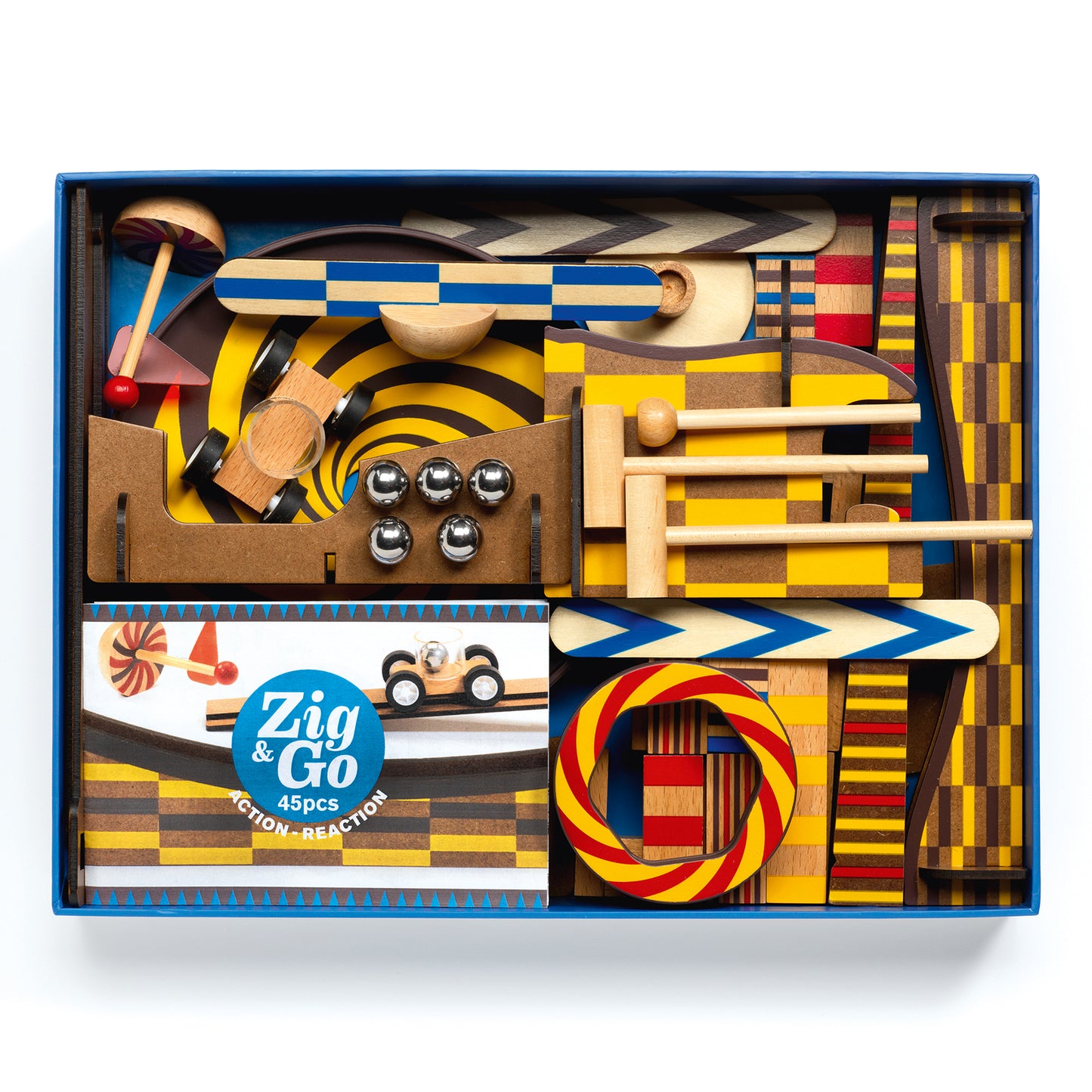 Djeco | Zig & Go - Wroom 45 stuks - DJ05643