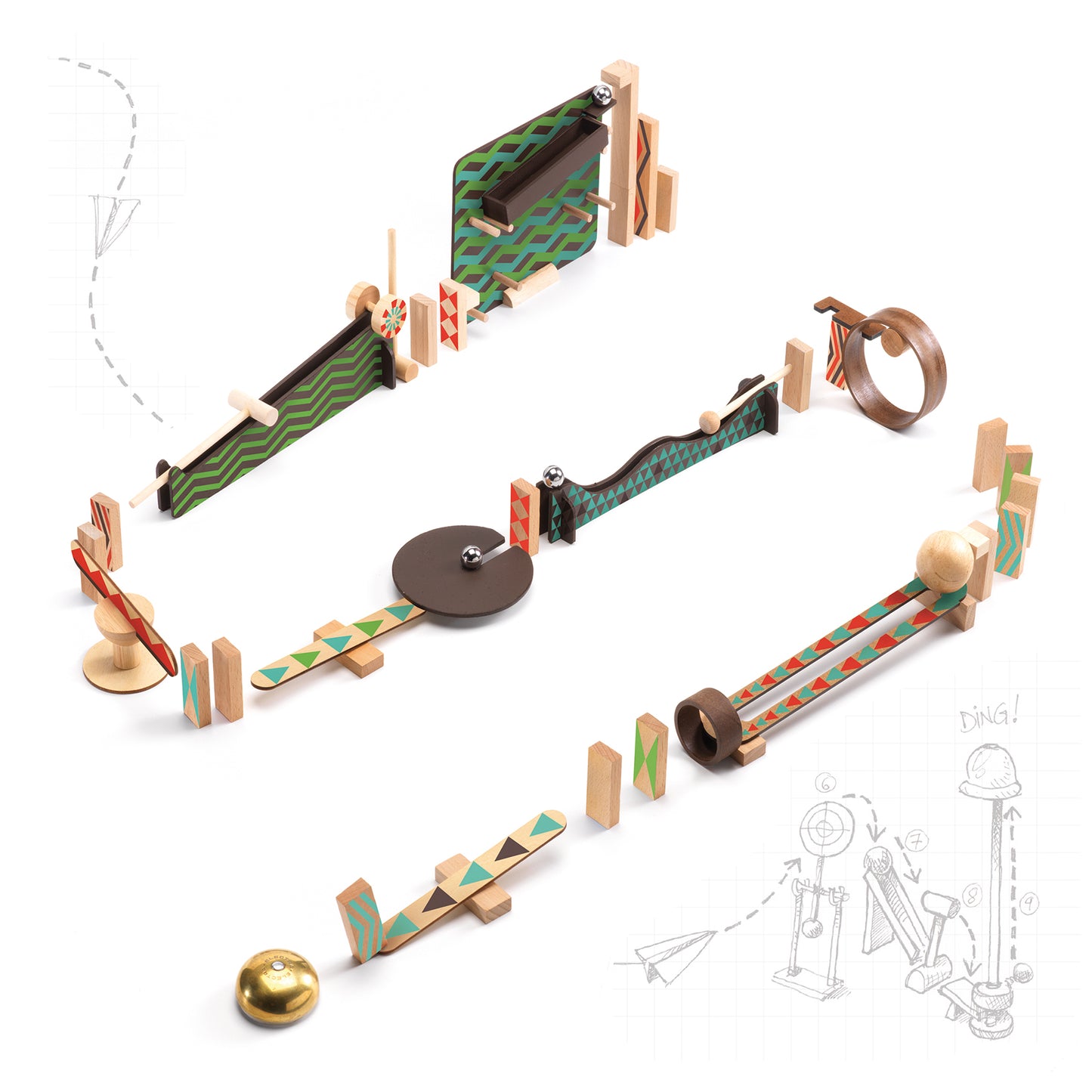 Djeco | Zig & Go - Big Boom 48 stuks - DJ05644