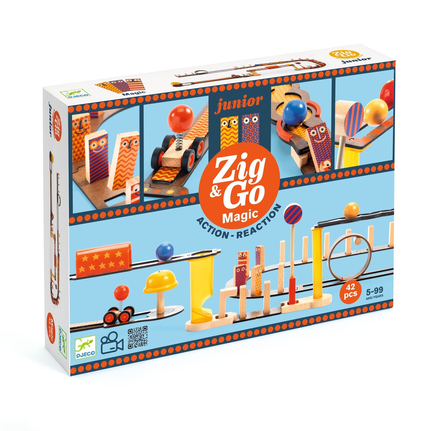 Djeco | Zig & Go - Junior Magic  42 stuks - DJ05649