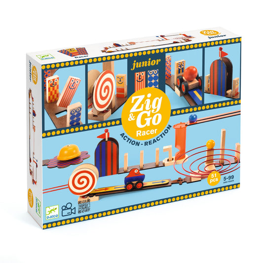 Djeco | Zig & Go - Junior racer 51 stuks - DJ05650