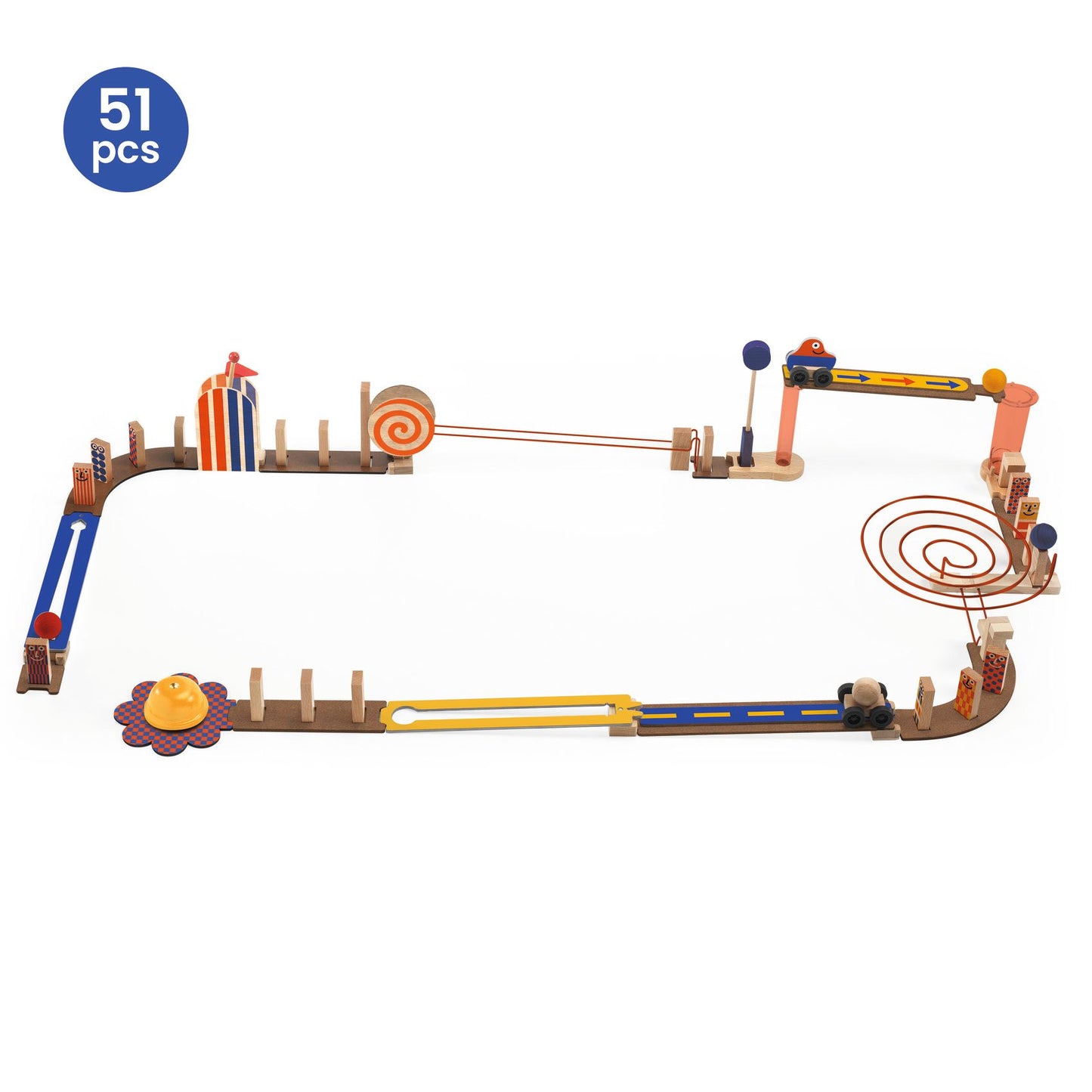 Djeco | Zig & Go - Junior racer 51 stuks - DJ05650