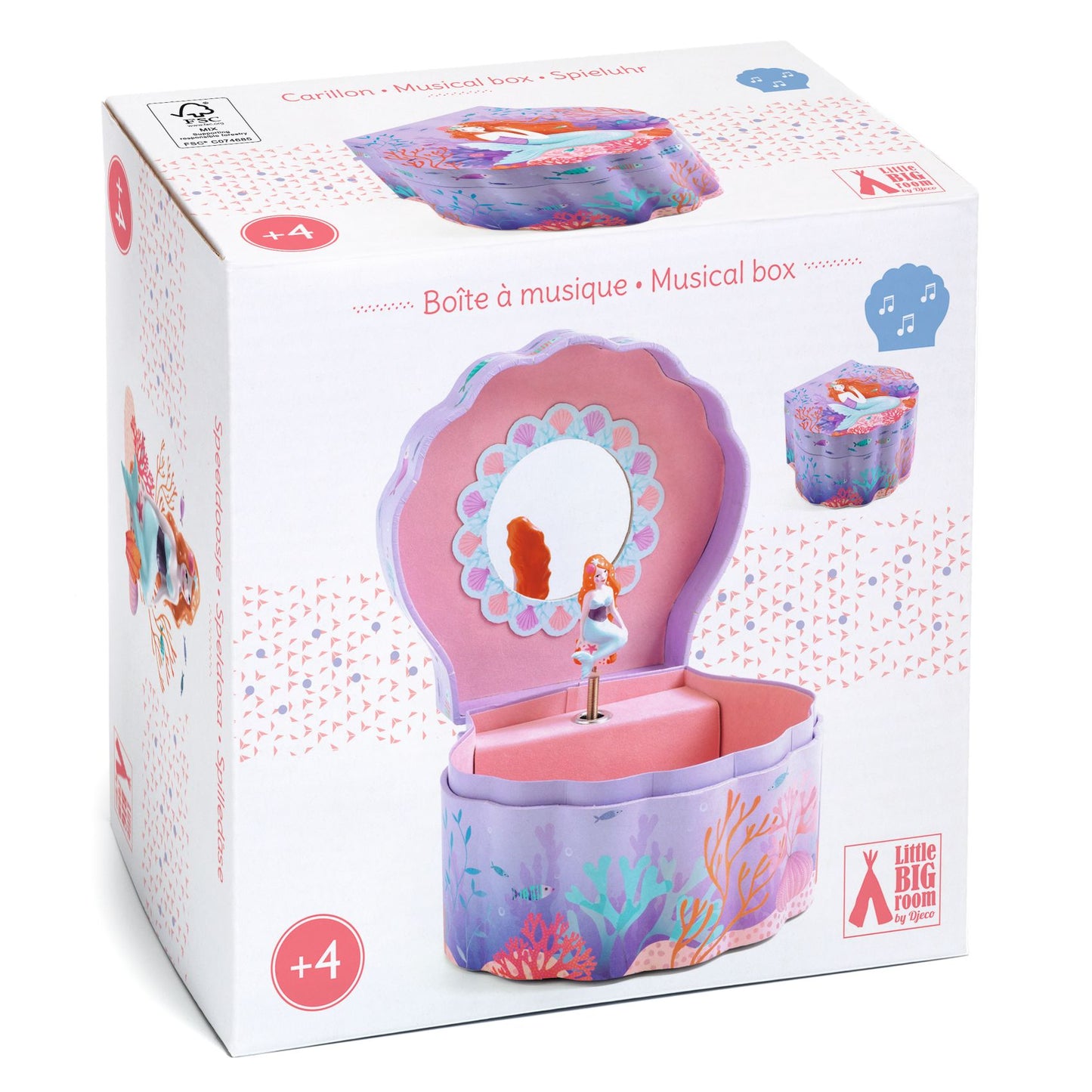 Djeco | sieradendoosje - de betoverende zeemeermin - DJ06083