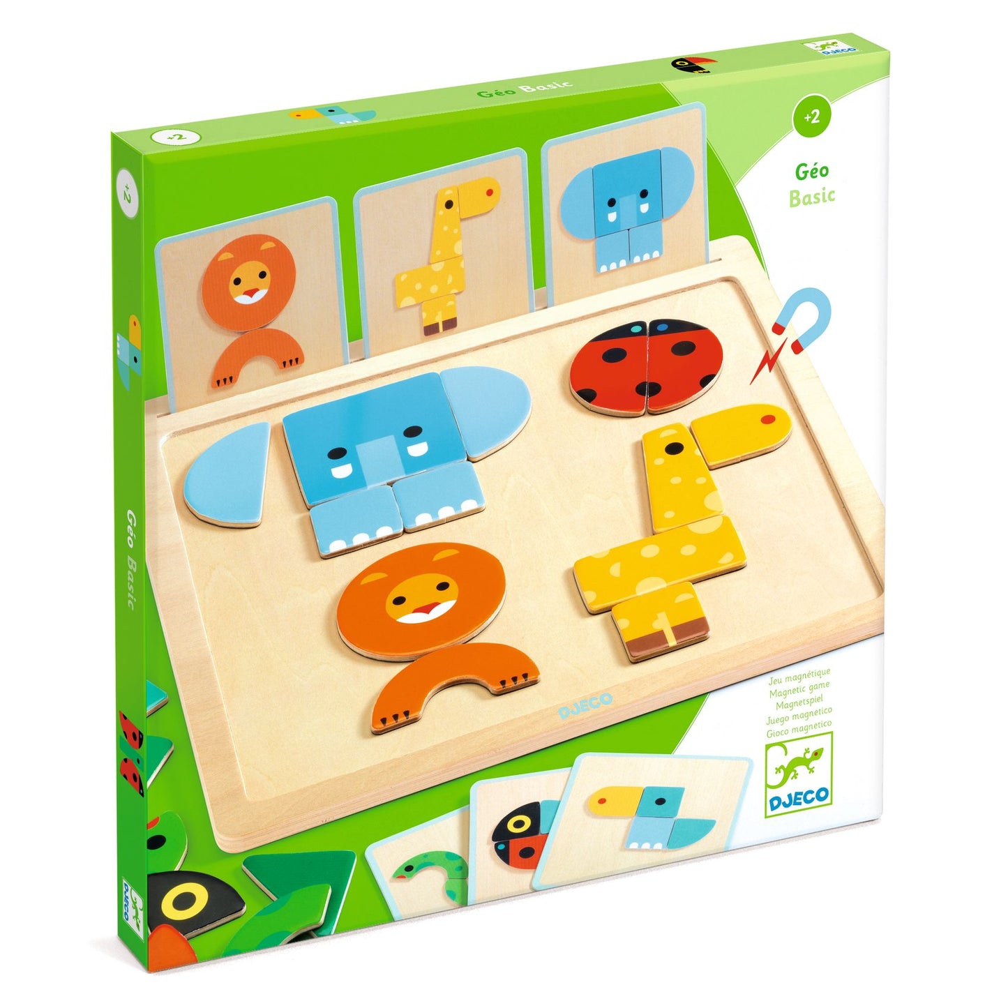 Djeco | GeoBasic magnetische puzzel