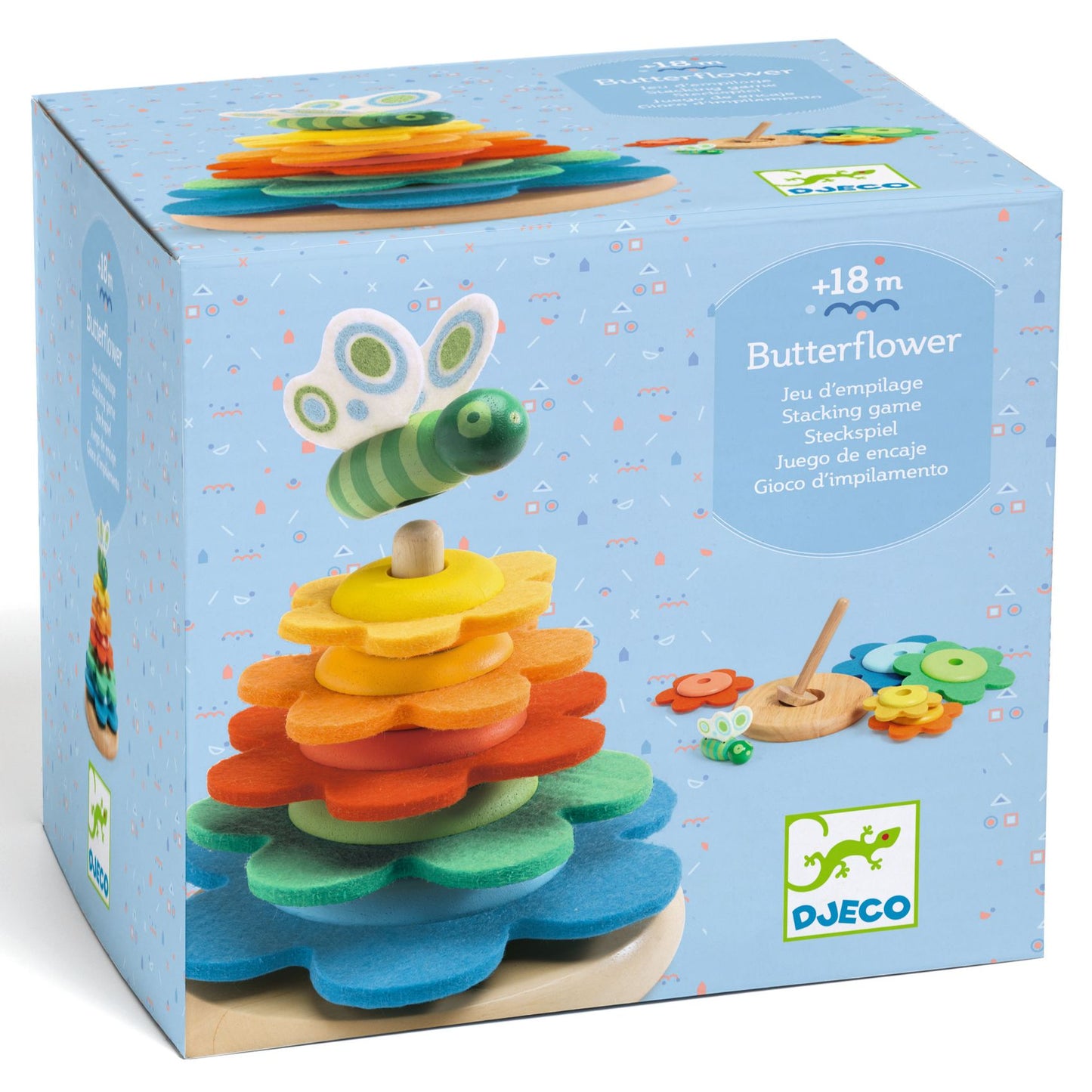 Djeco | Butterflower stapeltoren