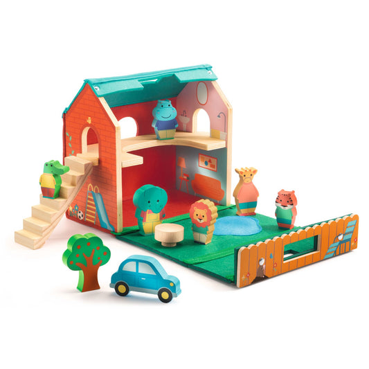Djeco | SoftiHouse houten boerderij