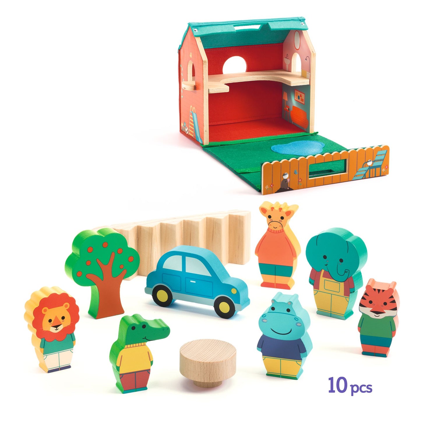 Djeco | SoftiHouse houten boerderij