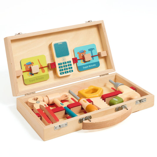 Djeco | Super Bricolo gereedschapskoffer - DJ06500