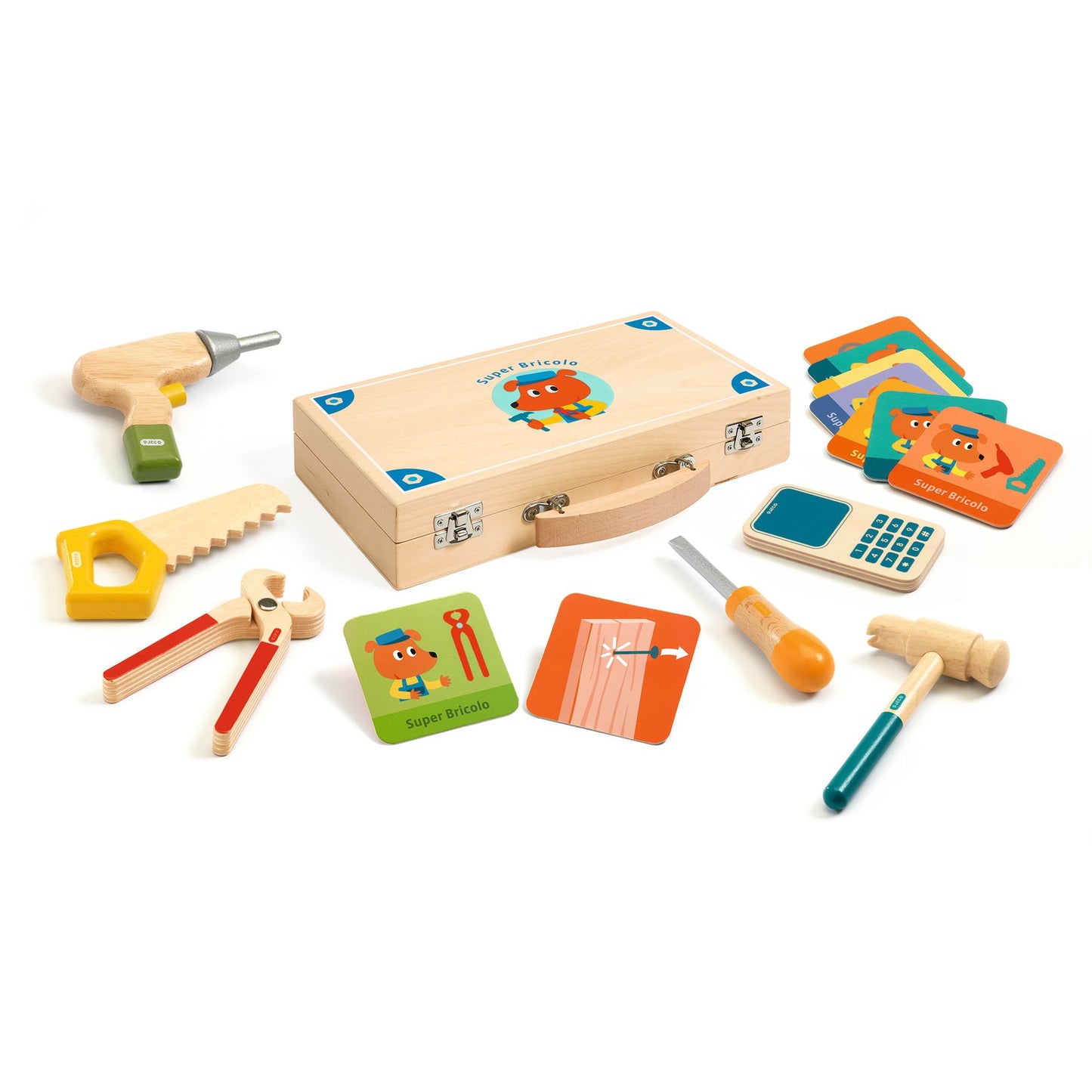 Djeco | Super Bricolo gereedschapskoffer - DJ06500