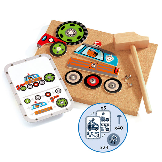 Djeco | Tap tap vehicles - hametje tik - DJ06641