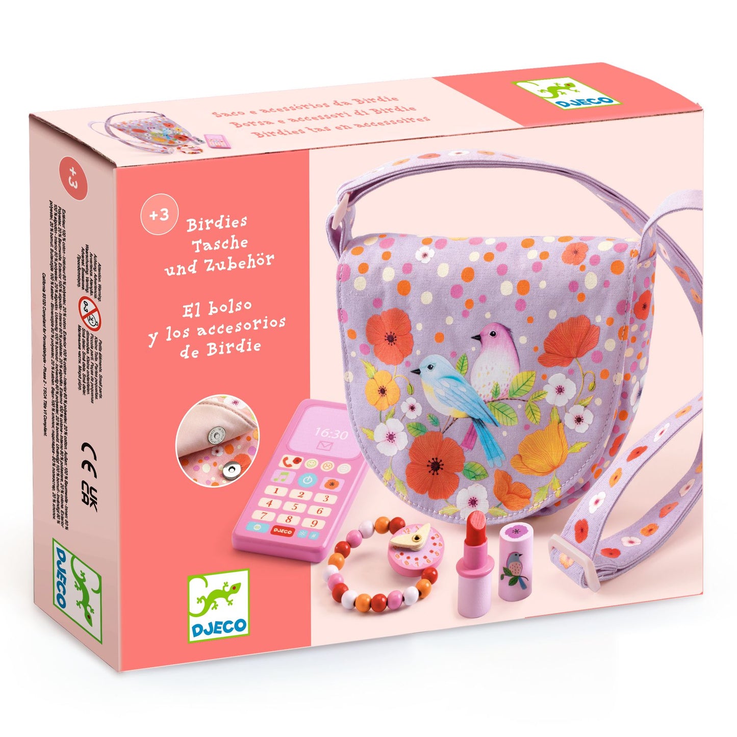 Djeco | Birdie handtas met accessoires - DJ06686