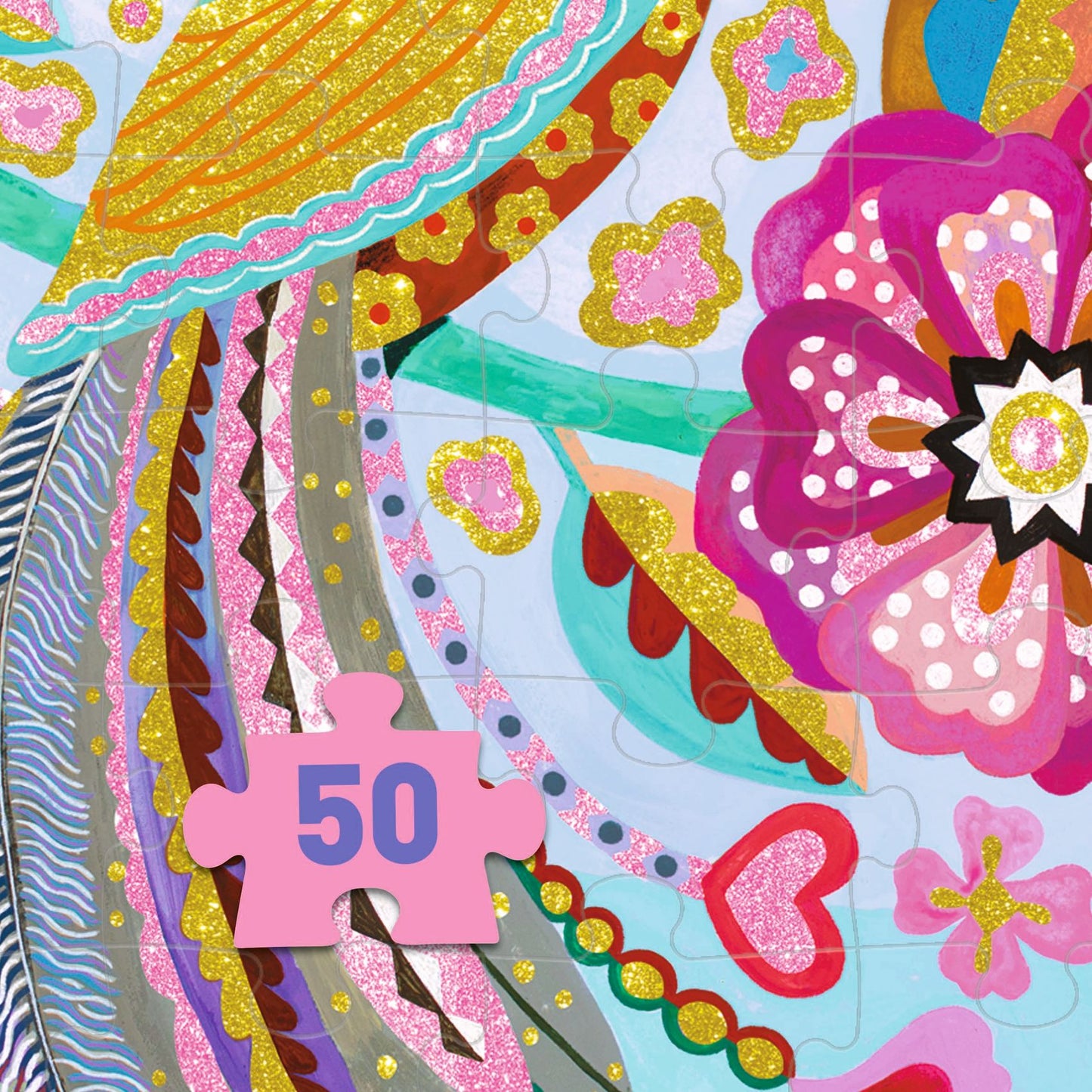 Djeco | puzzel wizzy the sparkling bird