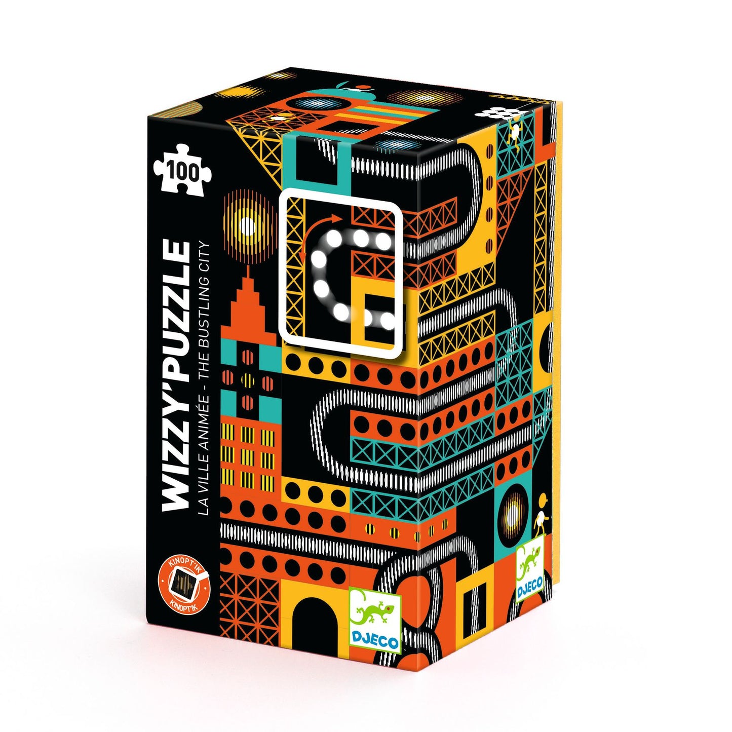 Djeco | puzzel wizzy the lively city