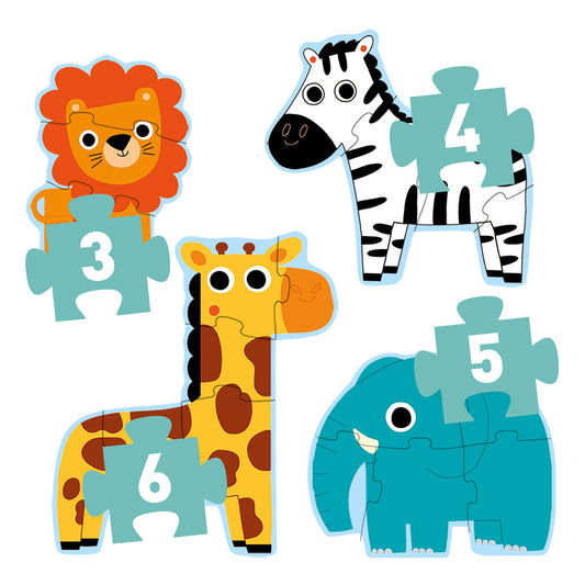 Djeco | primo puzzel in the jungle