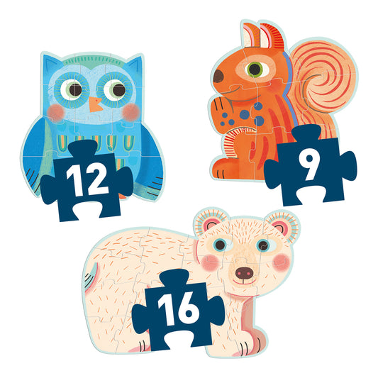 Djeco | primo puzzel in the forest