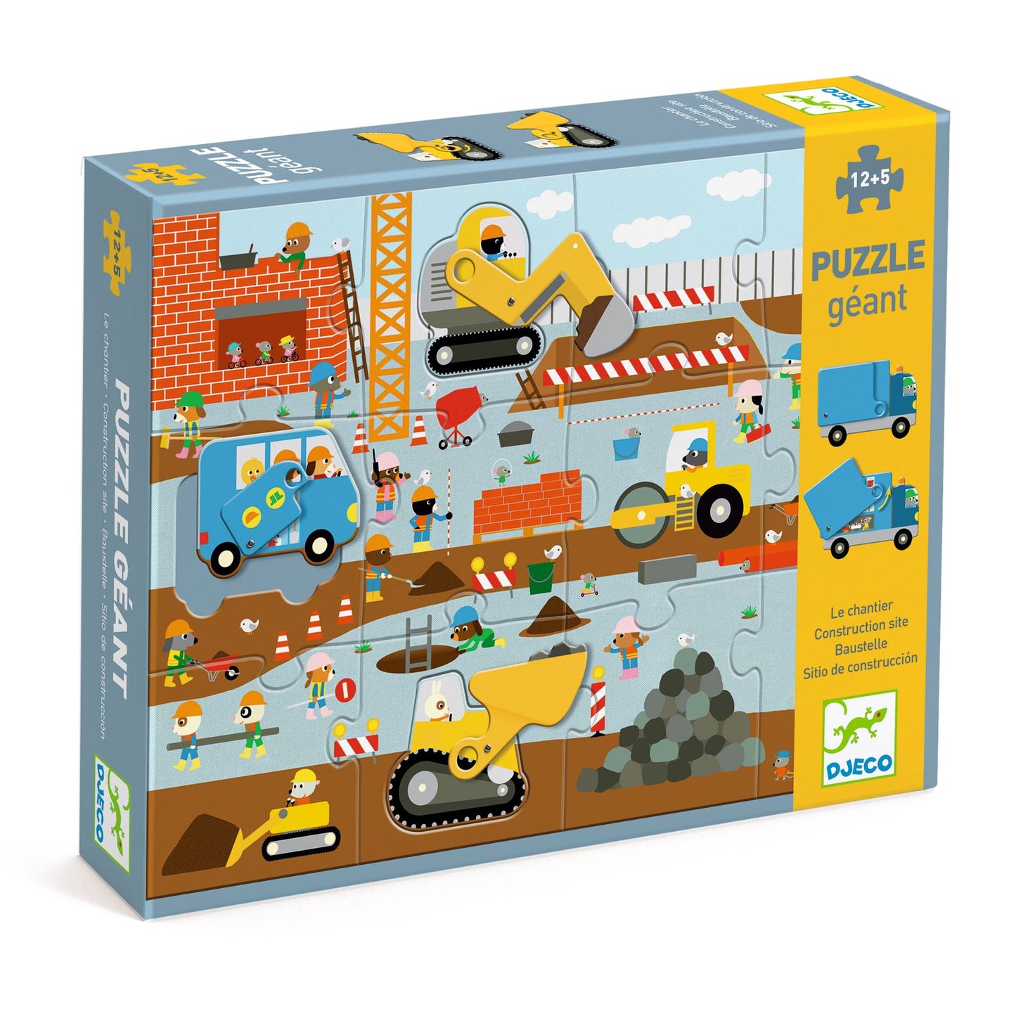 Djeco | puzzel bouwplaats