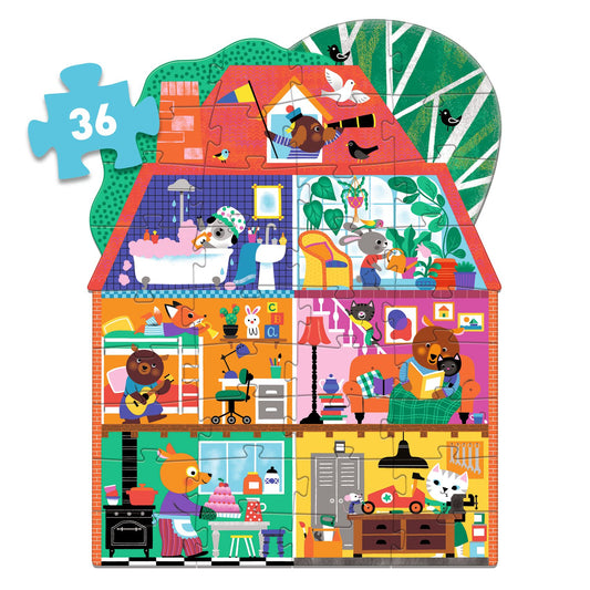 Djeco | reuzenpuzzel kleine vriendjes