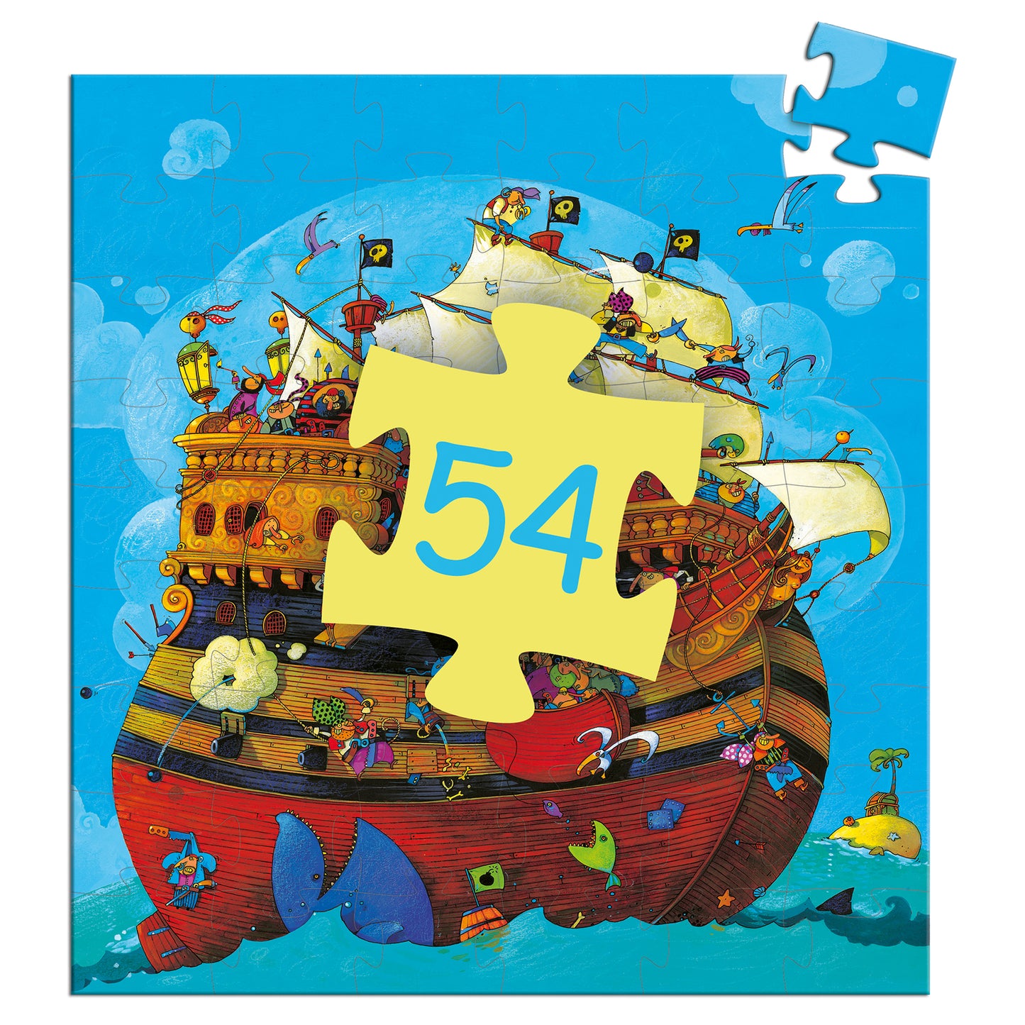 Djeco | puzzel Barbarossa's boot