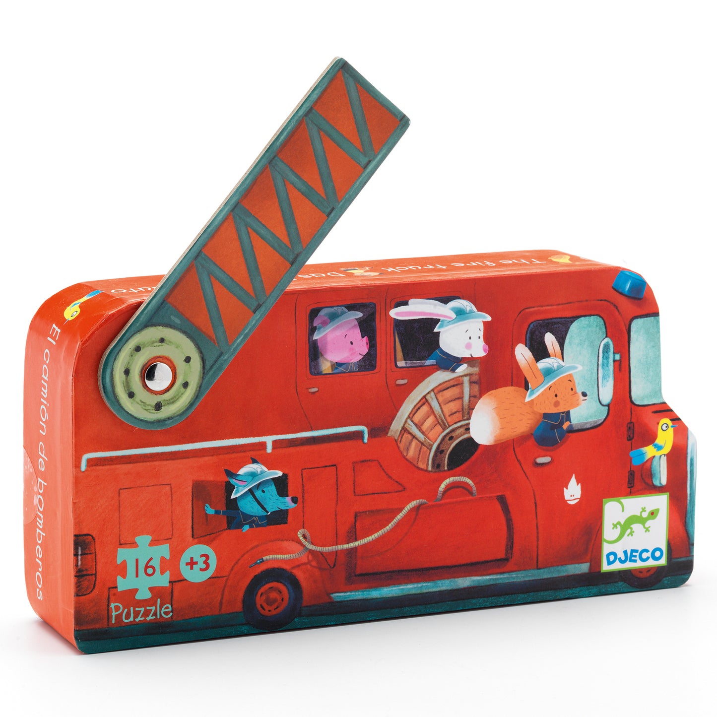 Djeco | puzzel brandweerauto