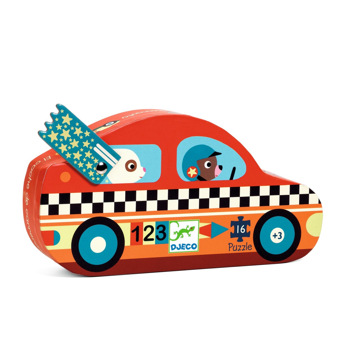 Djeco | puzzel raceauto
