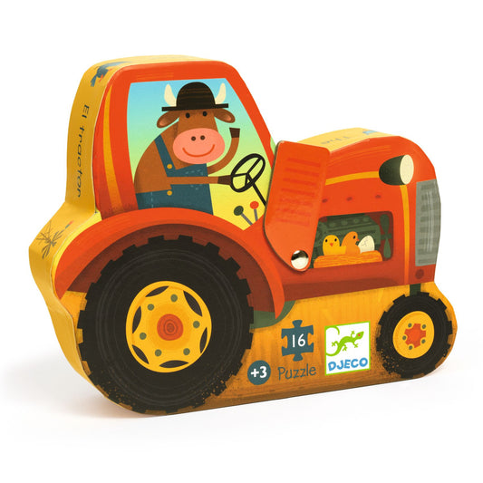Djeco | puzzel tractor