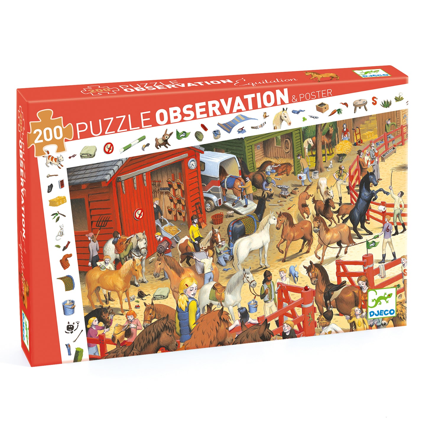 Djeco | puzzel paarden