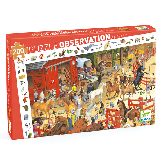 Djeco | puzzel paarden