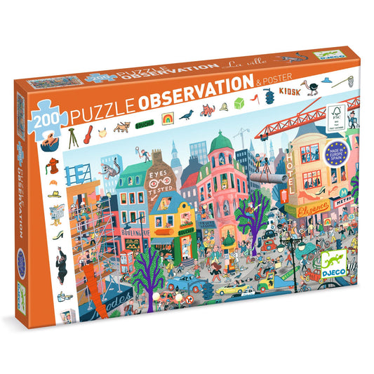 Djeco | puzzel de stad