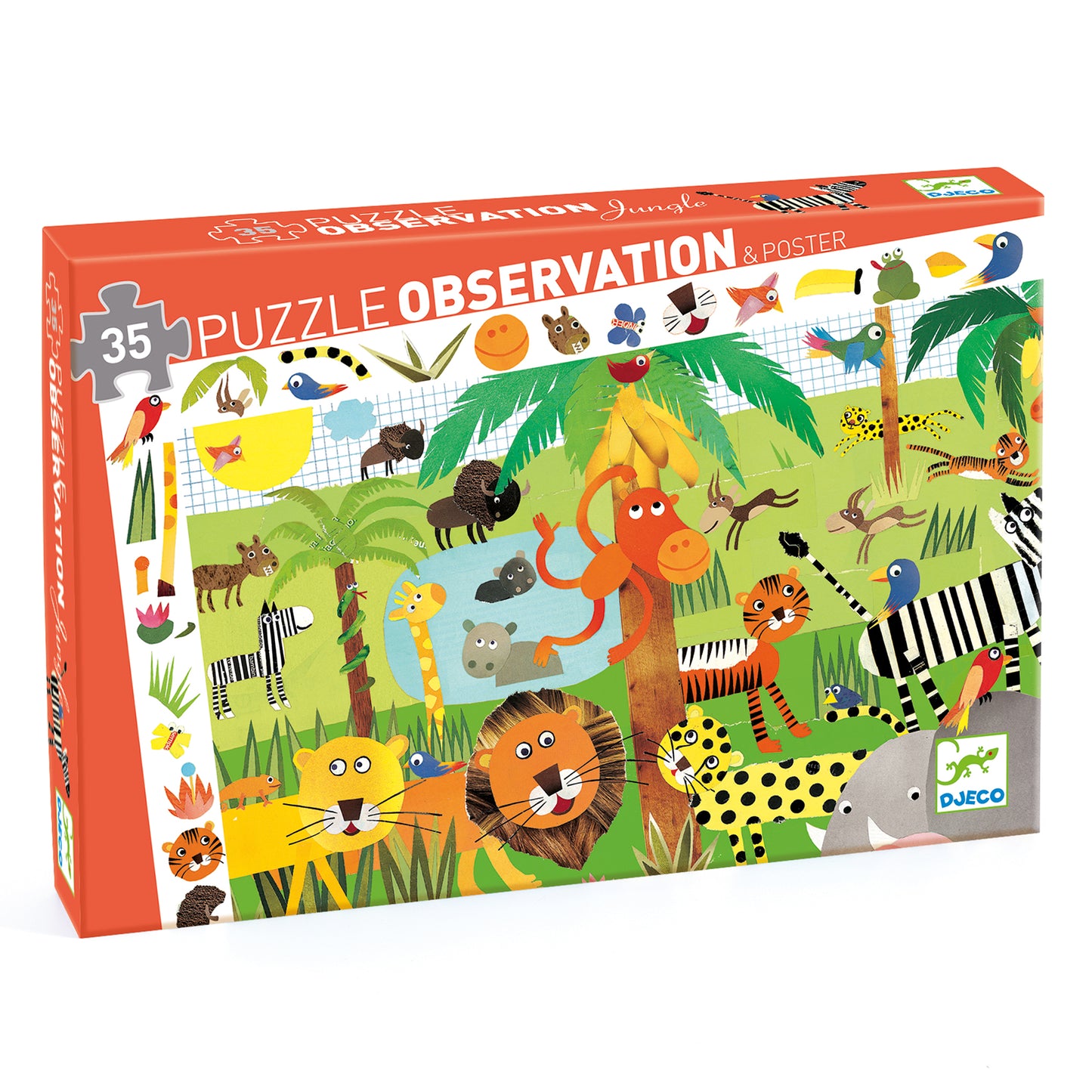 Djeco | jungle puzzel