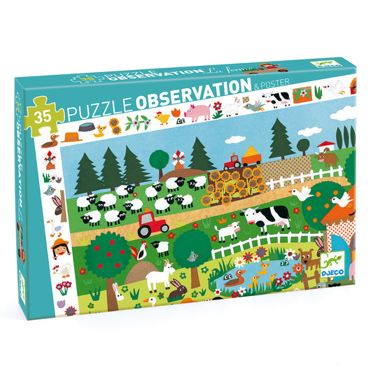 Djeco | puzzel de boerderij