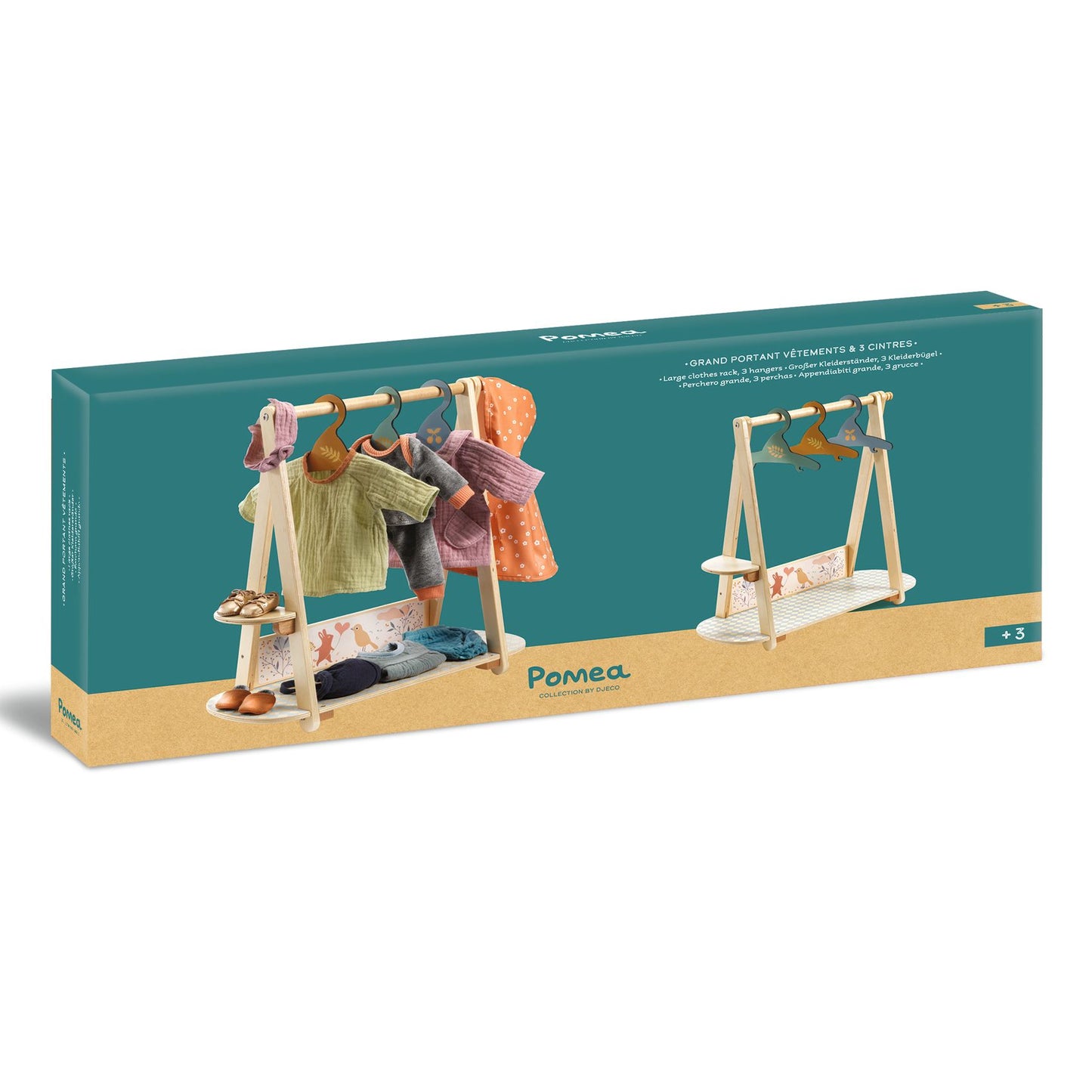 Djeco | pomea houten kledingrek groot