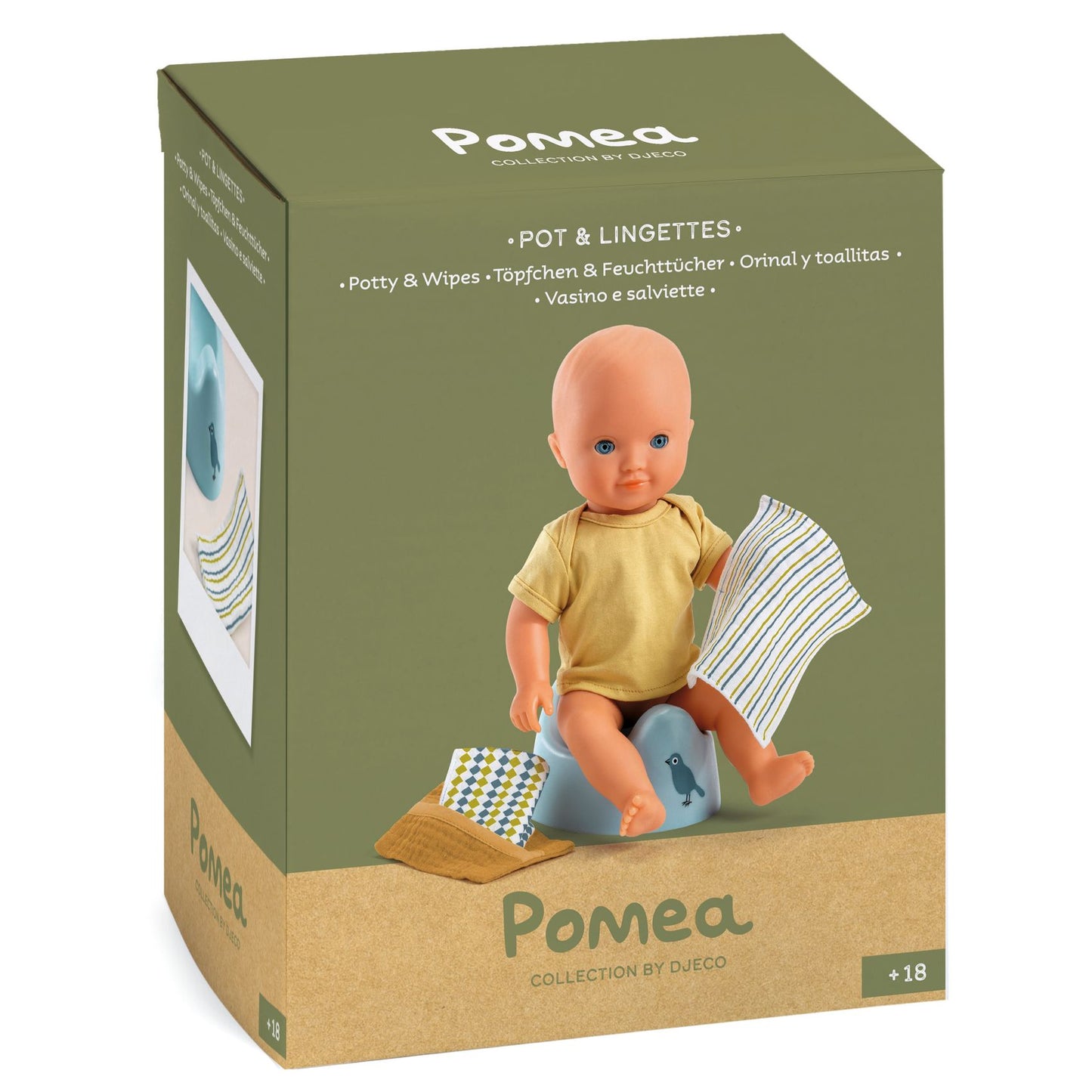 Djeco | pomea potje en doekjes