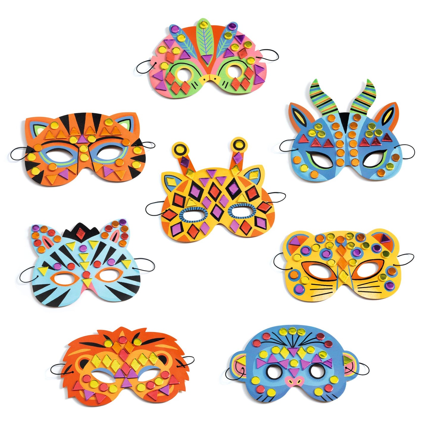 Djeco | Maskers maken - Jungle dieren - DJ07900