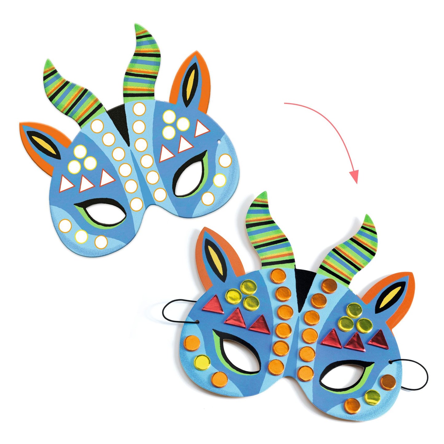Djeco | Maskers maken - Jungle dieren - DJ07900