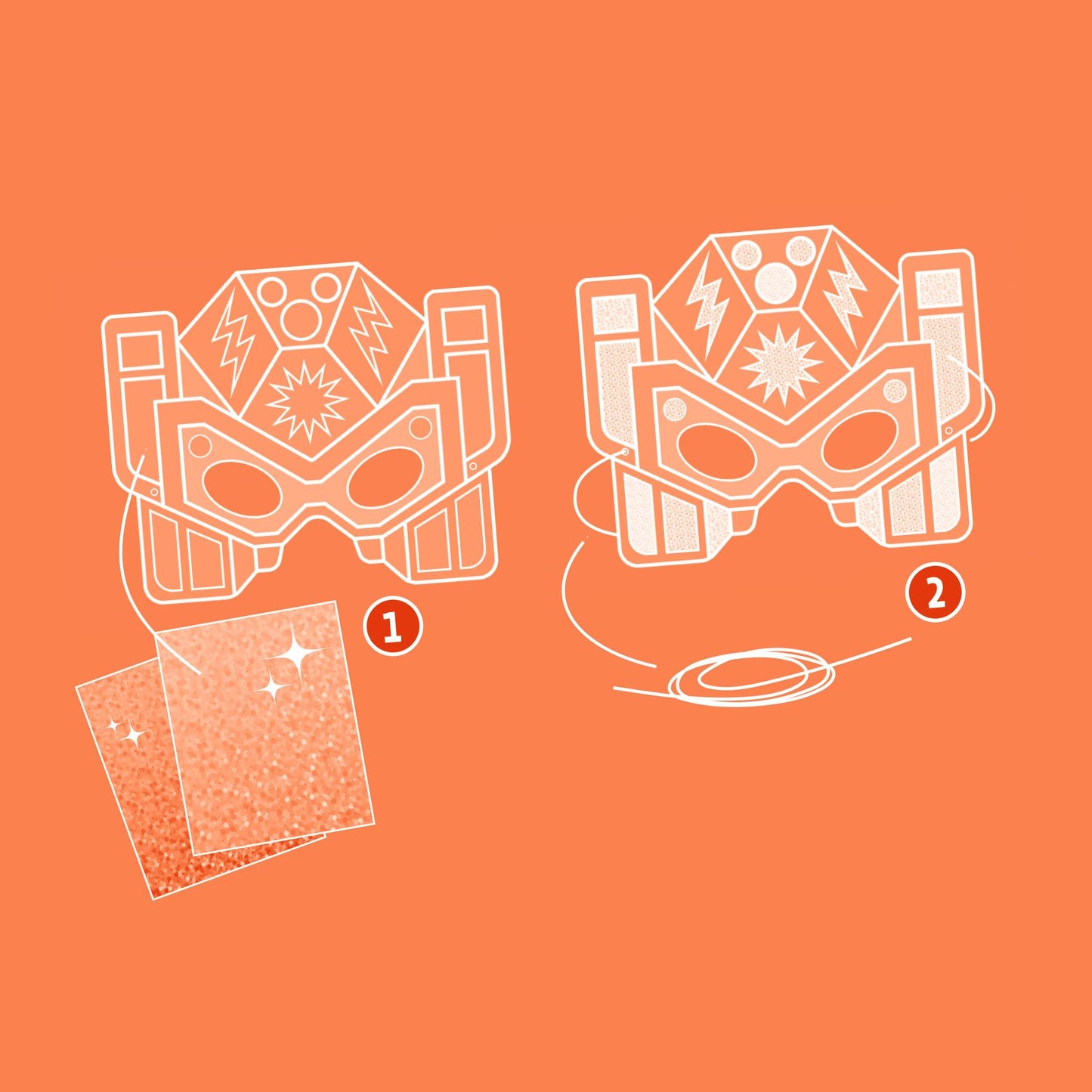 Djeco | Maskers maken - Super robots - DJ07924