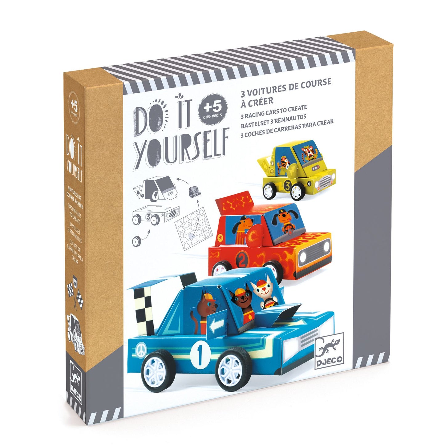 Djeco | Raceauto knutselset - grand prix - DJ07932