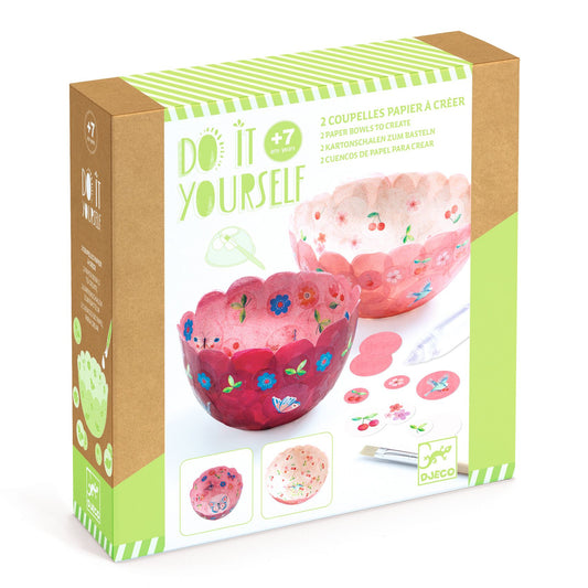 Djeco | Papieren schaaltjes - knutselset - DJ07982