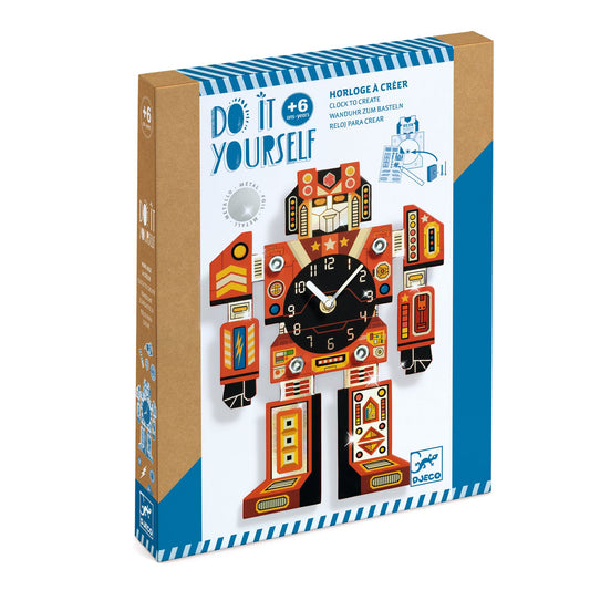 Djeco | Robot klok knutselset - DJ07984
