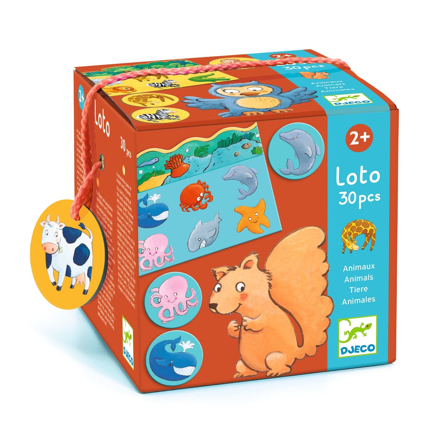Djeco | lotto spel animals