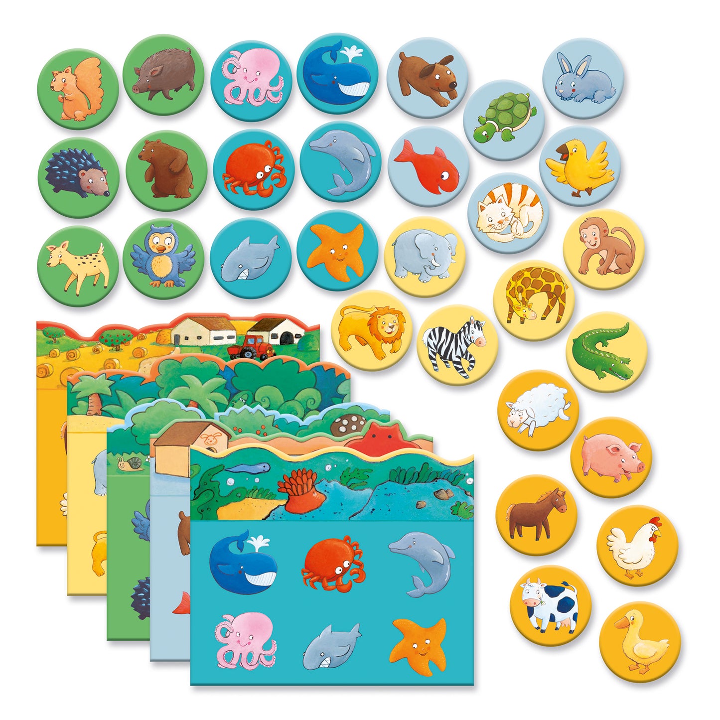 Djeco | lotto spel animals