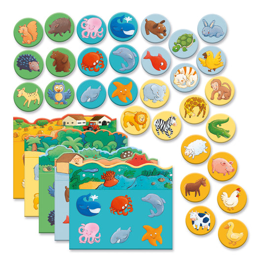 Djeco | lotto spel animals