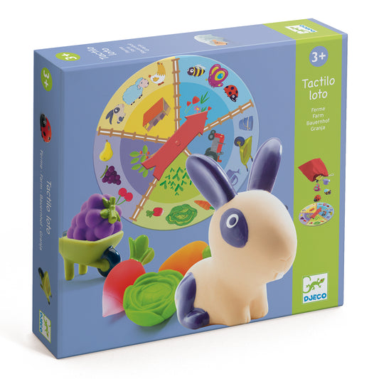 Djeco | tactilo loto farm