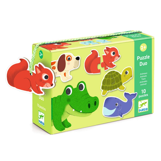 Djeco | duo puzzels animals