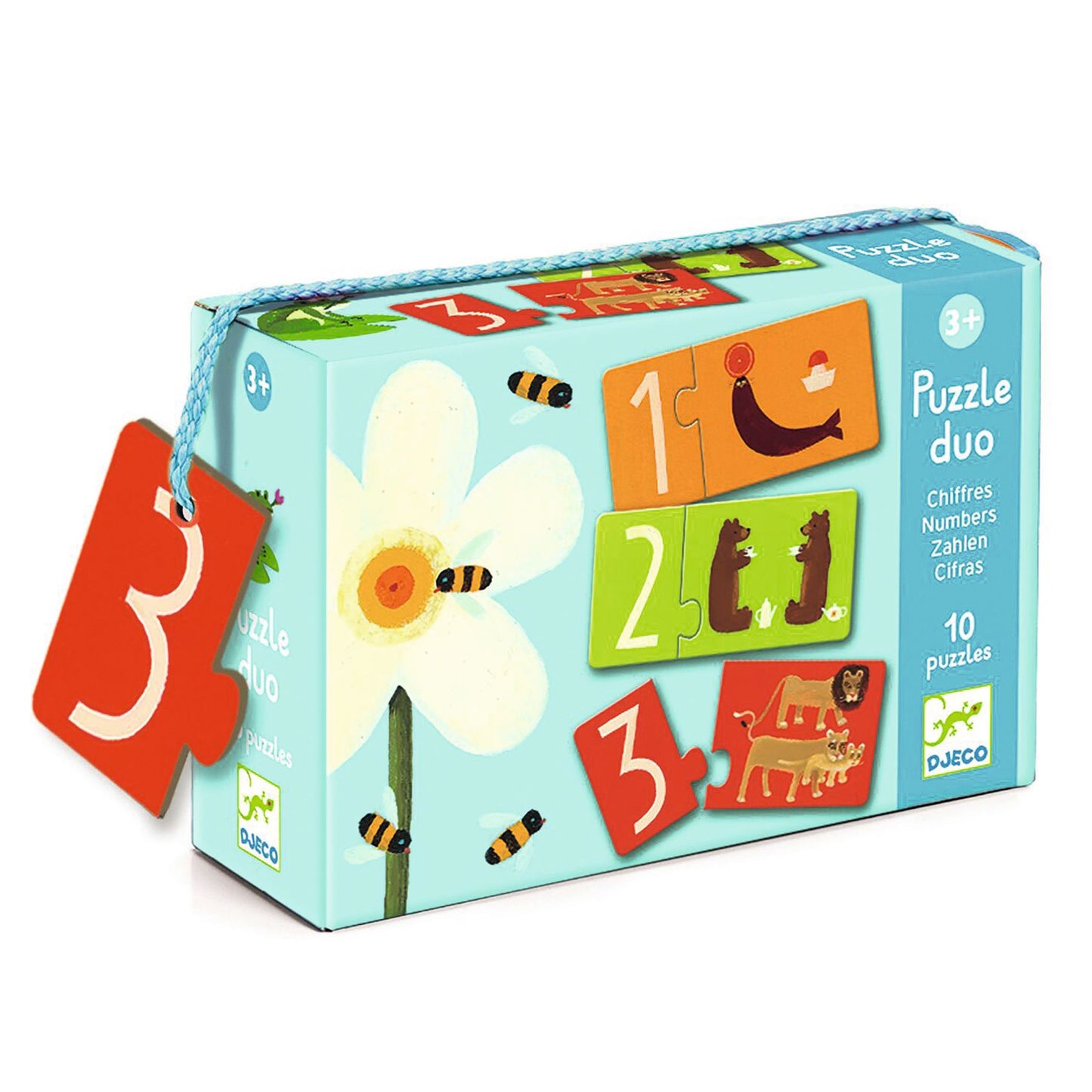 Djeco | duo puzzel nummers