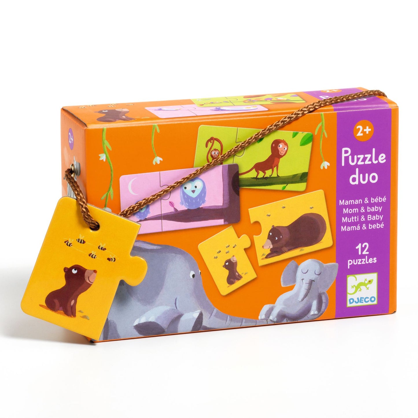 Djeco | duo puzzel mom and baby