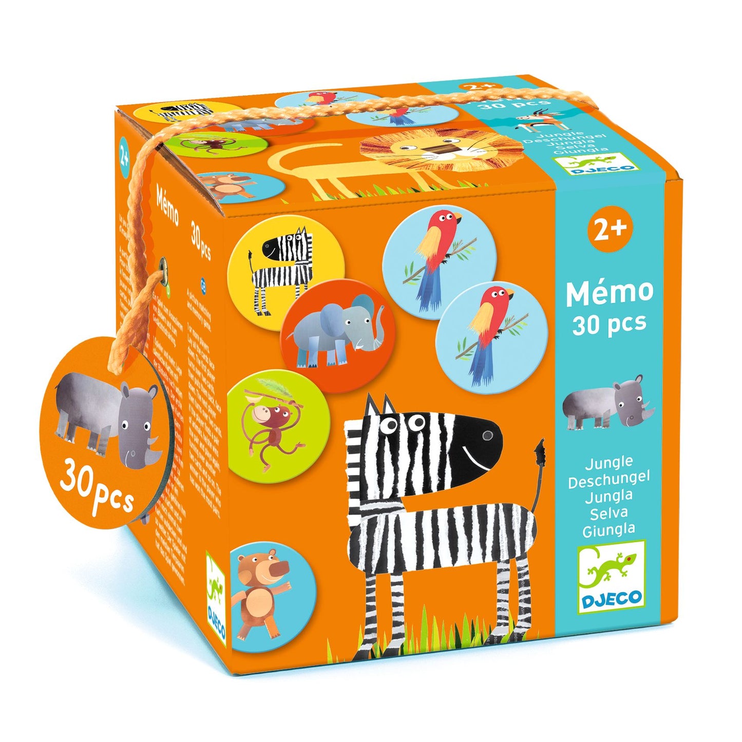 Djeco | memory spel jungle