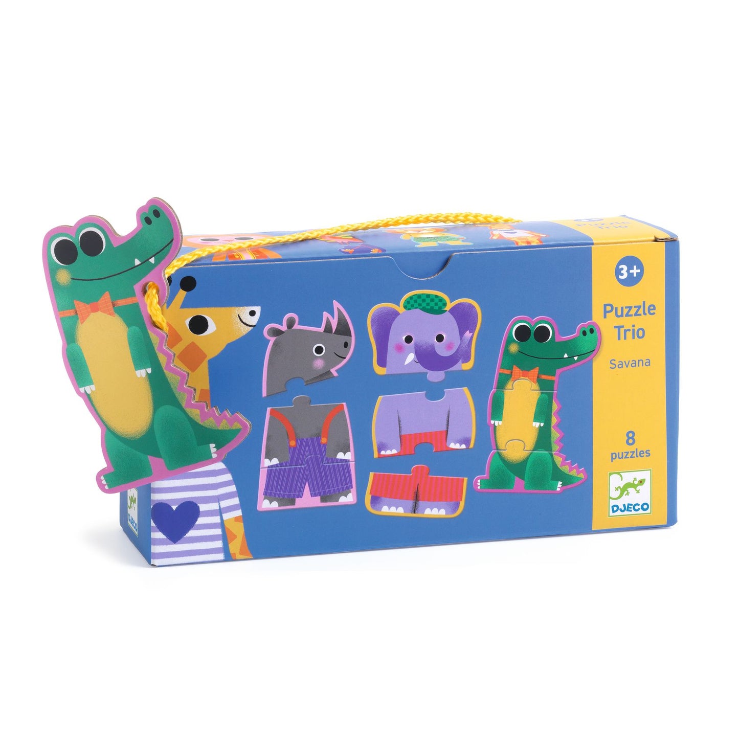 Djeco | trio puzzel savana