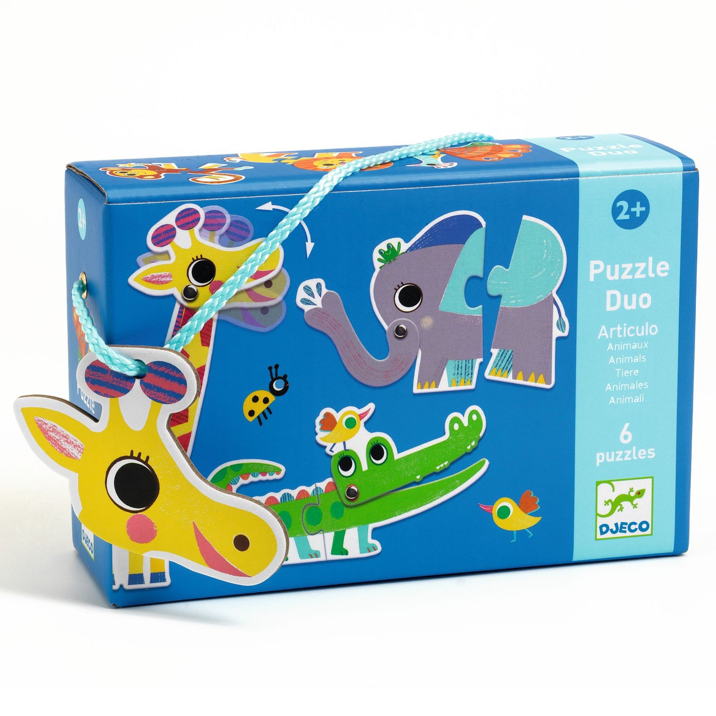 Djeco | duo puzzel articulo animals