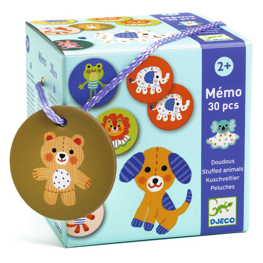 Djeco | memory spel stuffed animals